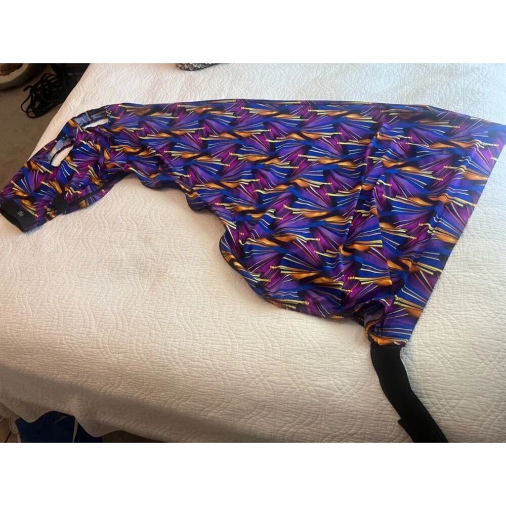 Sleazy Sleepwear for Horses Head and Neck Cover Hood Horse Show Large Stretchy
